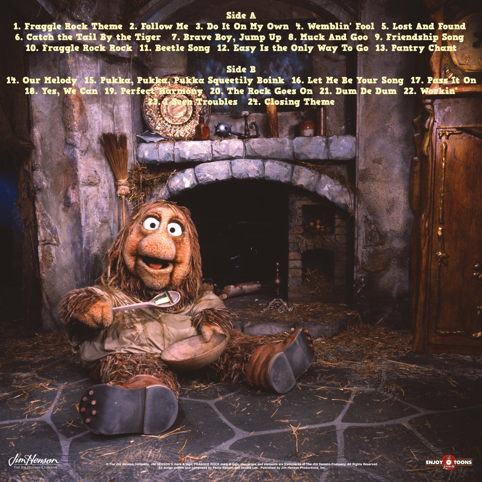The Best of Jim Henson's Fraggle Rock - LP (LITA Exclusive Variant, Mokey Stripe with Splatter Vinyl)