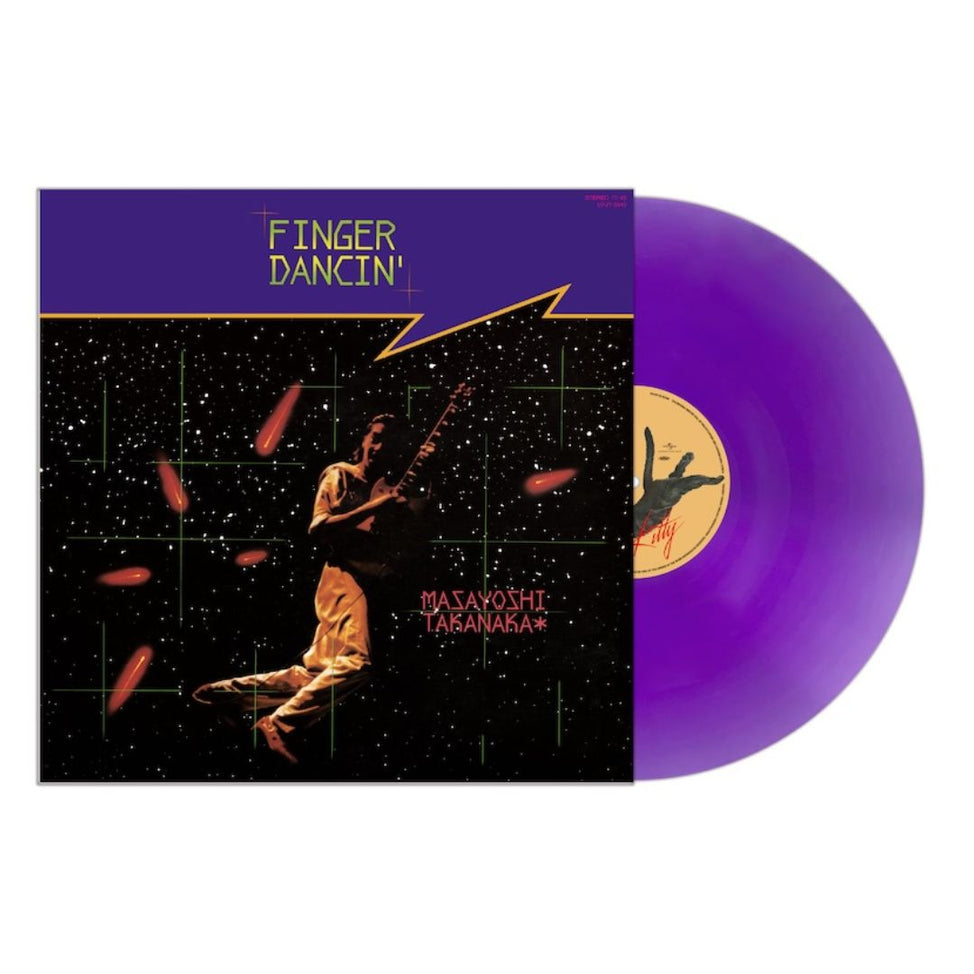 Masayoshi Takanaka - FINGER DANCIN' - LP (Japnese Import, OBI, Purple Vinyl)