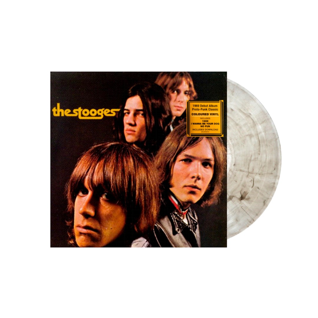 The Stooges - The Stooges (Clear w/ Black Swirl Vinyl) - LP