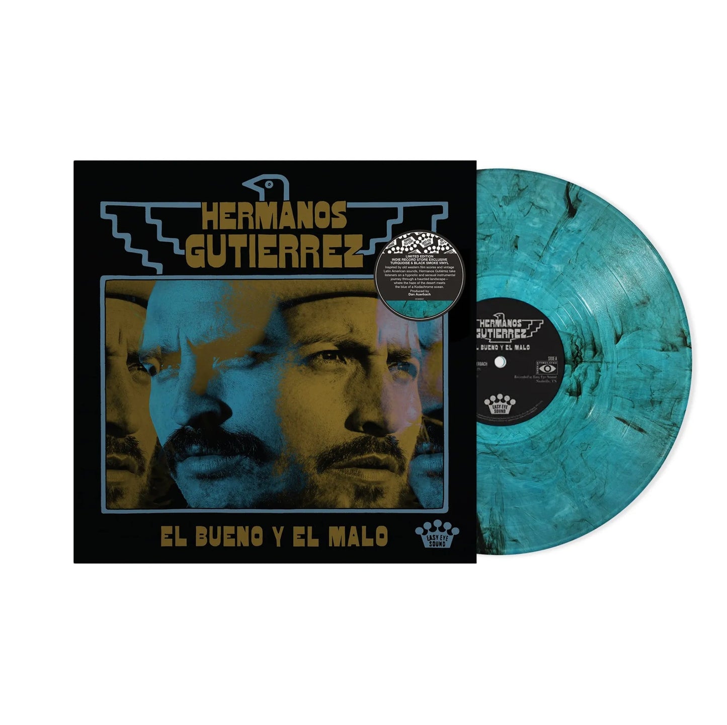 Hermanos Gutierrez - El Bueno Y El Malo - LP (Indie Exclusive, Turquoise, Black, Smoke Colored Vinyl)