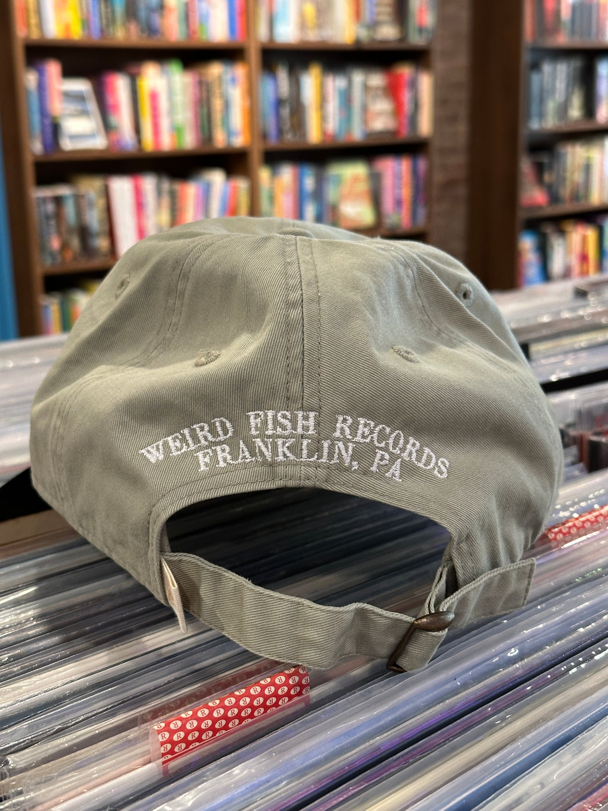 Weird Fish Records Embroidered Hat (Comfort Colors)