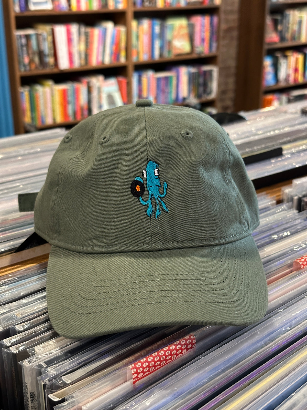 Weird Fish Records Embroidered Hat (Comfort Colors)