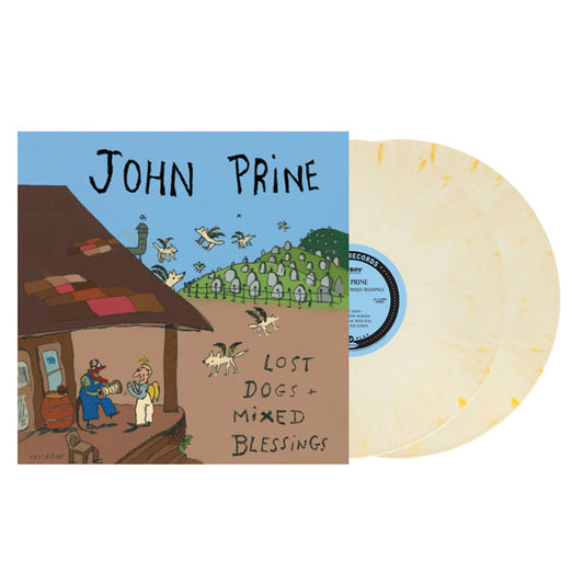 John Prine - Lost Dogs + Mixed Blessings - LP (Buttered Popcorn Vinyl)