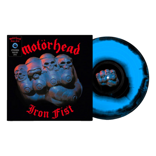 Motorhead - Iron Fist [LP] (Black & Blue Swirl Vinyl)