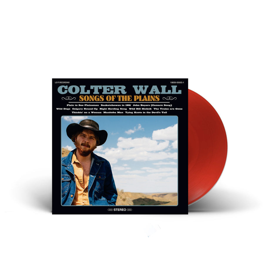 Colter Wall - Songs Of The Plains - LP (Apple Red Vinyl)