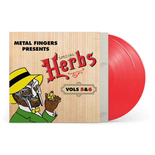 MF Doom - Metal Fingers Presents: Special Herbs Vol. 5 & 6 - 2LP (Red Vinyl)