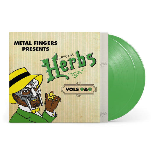 MF Doom - Metal Fingers Presents: Special Herbs Vol. 9 & 0 - 2LP (Green Vinyl)