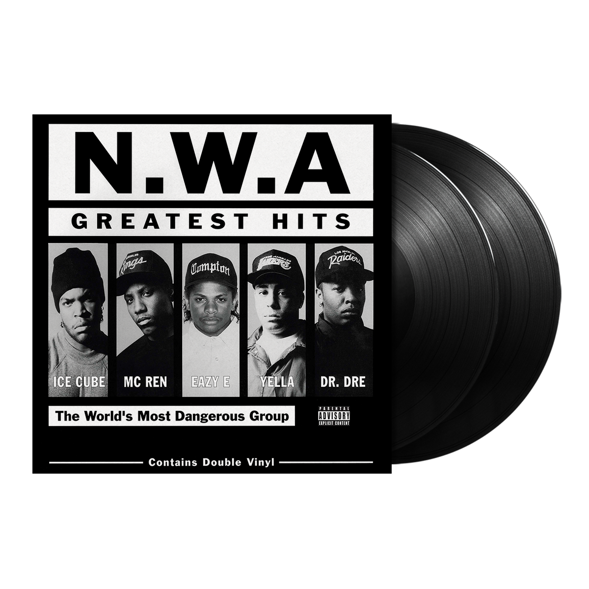 N.W.A. - Greatest Hits - 2LP (Remastered, Explicit Content)