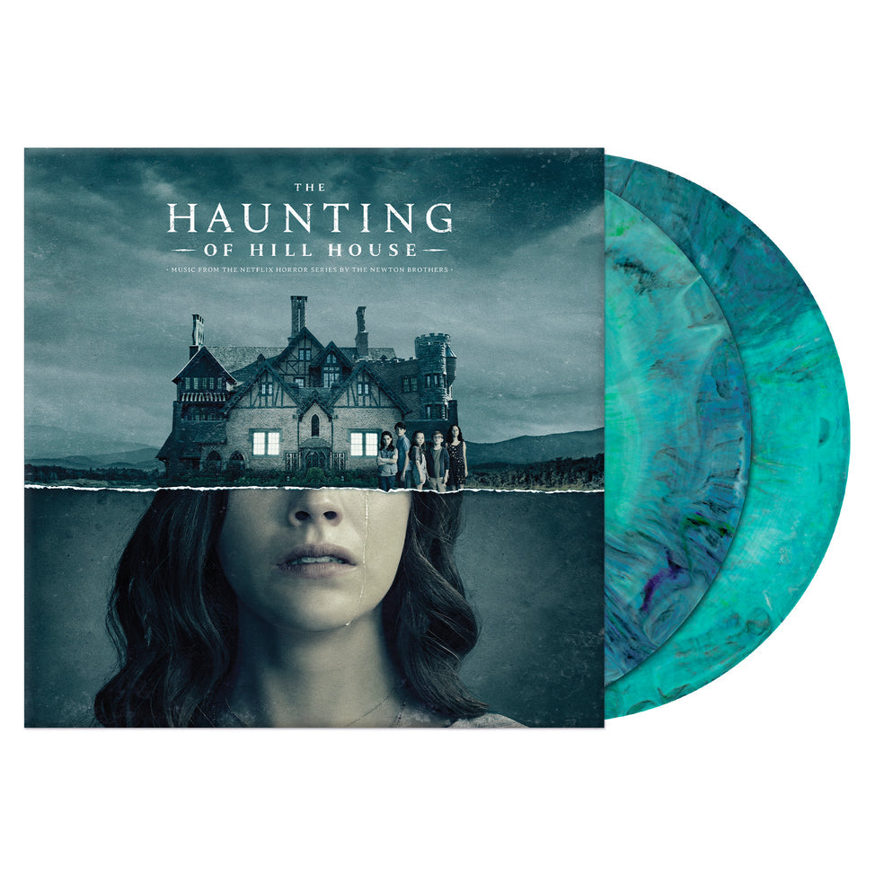 The Newton Brothers - The Haunting of Hill House: Music From the Netflix Horror Series - 2LP (Ghostly Blue, Green, and Iridescent White Vinyl)
