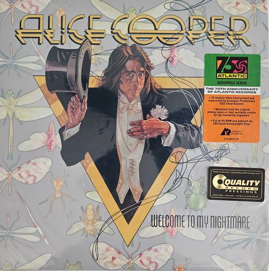Alice Cooper - Welcome To My Nightmare - 2LP 45RPM Vinyl (Analogue Productions, Atlantic 75 Series)
