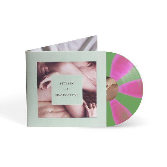 Pity Sex - Feast Of Love - LP (10 Year Anniversary Edition, Pink & Green Pinwheel Vinyl)