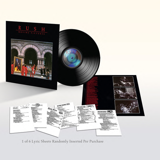 Rush - Moving Pictures - LP (180 Gram Vinyl, Half-Speed Mastered, Gatefold Tip-On Jacket)