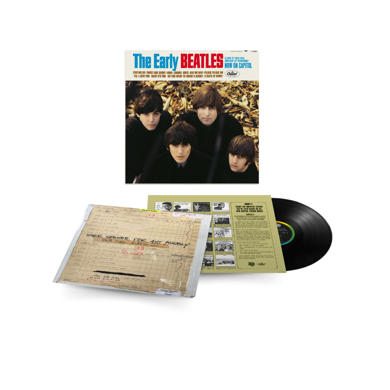 [Preorder Available November 22nd] The Beatles - The Early Beatles - LP (In Mono, 180 Gram Vinyl)