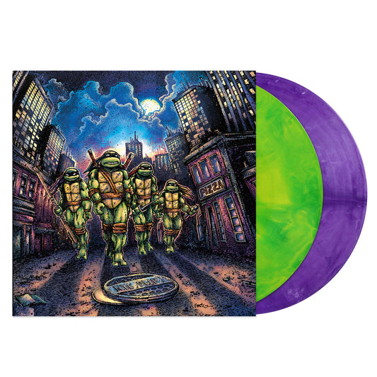 John DuPrez - Teenage Mutant Ninja Turtles - 2LP (Green/Yellow and Purple Smoke Viny)