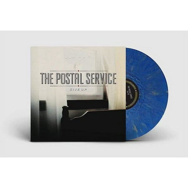 Postal Service - Give Up - LP (Blue w/ Metallic Silver Vinyl)