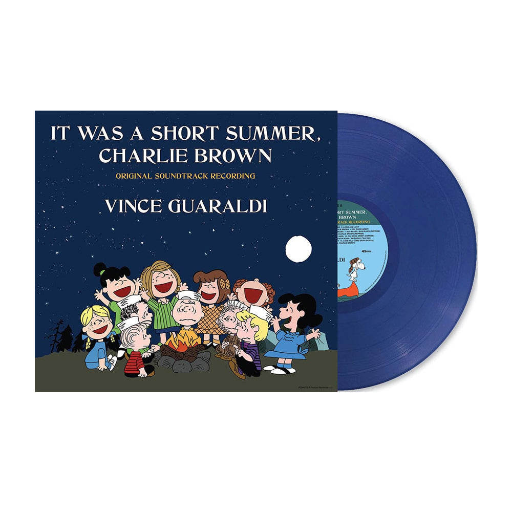 Vince Guaraldi - It Was A Short Summer, Charlie Brown - LP (Blue Vinyl)