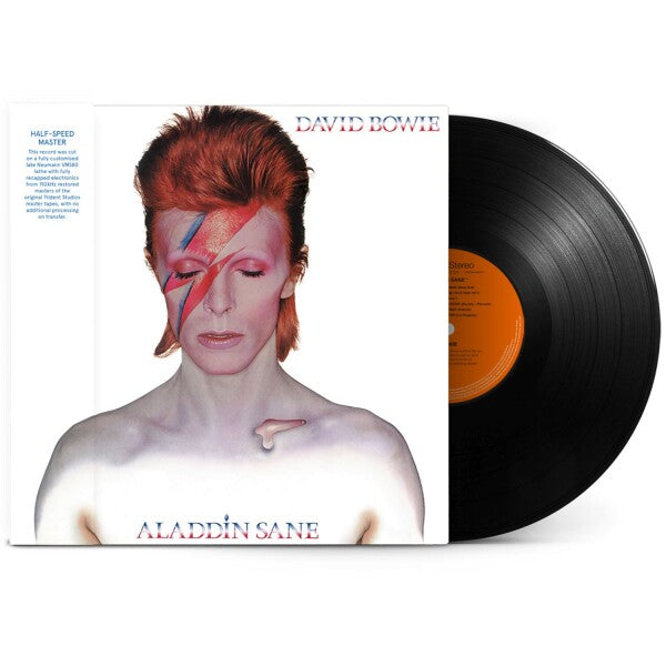 David Bowie - Aladdin Sane [LP] (50th Anniversary, Black Vinyl, 2013 remaster, Half Speed Master)