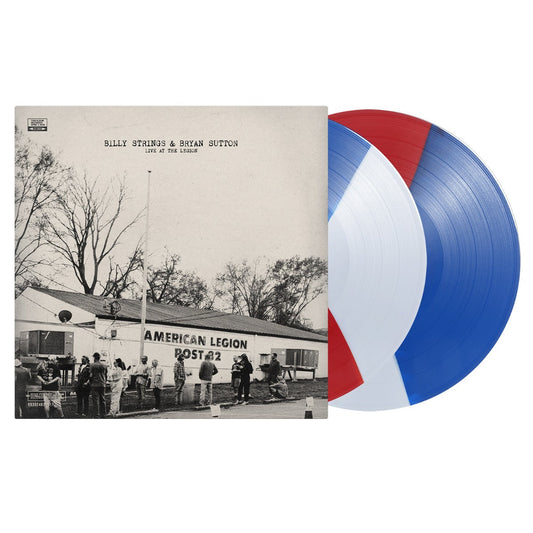 Billy Strings & Bryan Sutton - Live at the Legion - 2LP (Indie Exclusive, tri-color red, white, blue)