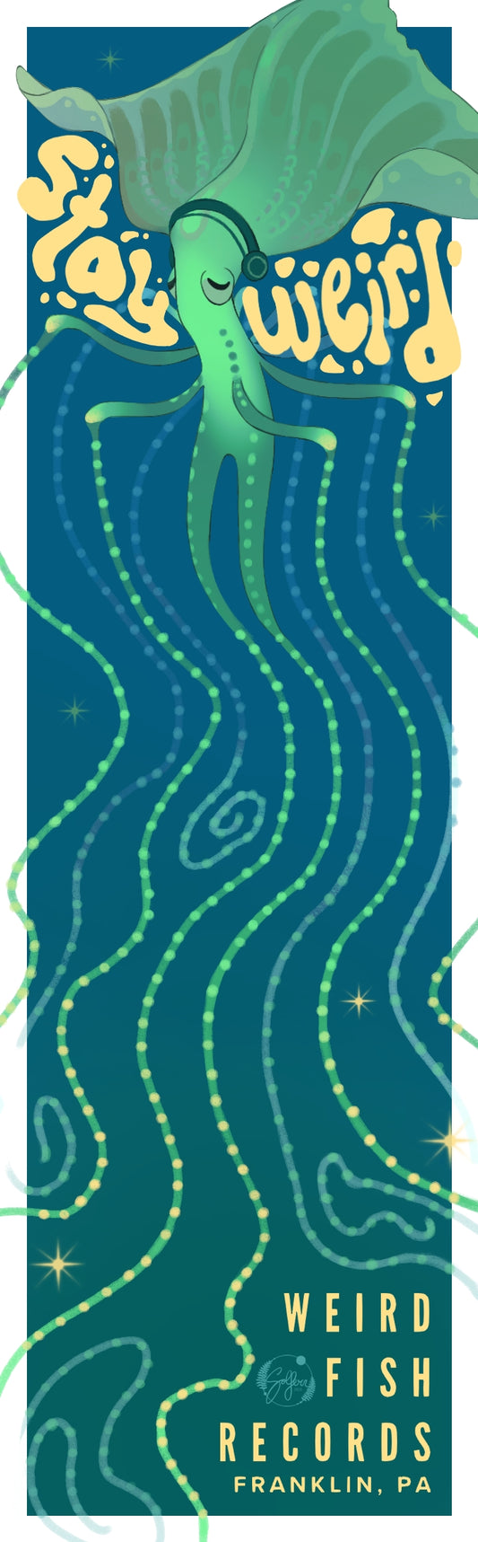 Weird Fish Records Bookmark