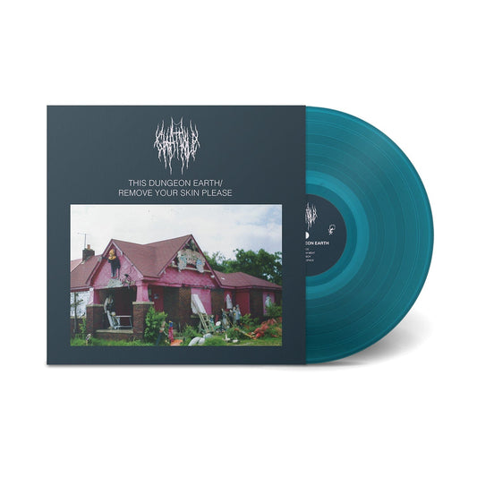 Chat Pile - This Dungeon Earth / Remove Your Skin Please - LP (Sea Blue Vinyl)