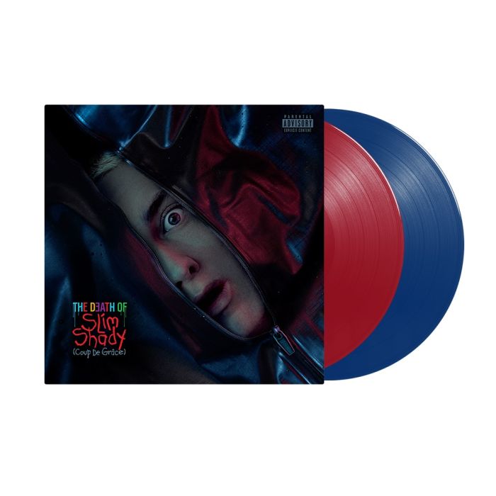 [Preorder Available October 25th] Eminem - The Death of Slim Shady (Coup de Grâce) - 2LP [Explicit Content] (Colored Vinyl, Red, Blue)