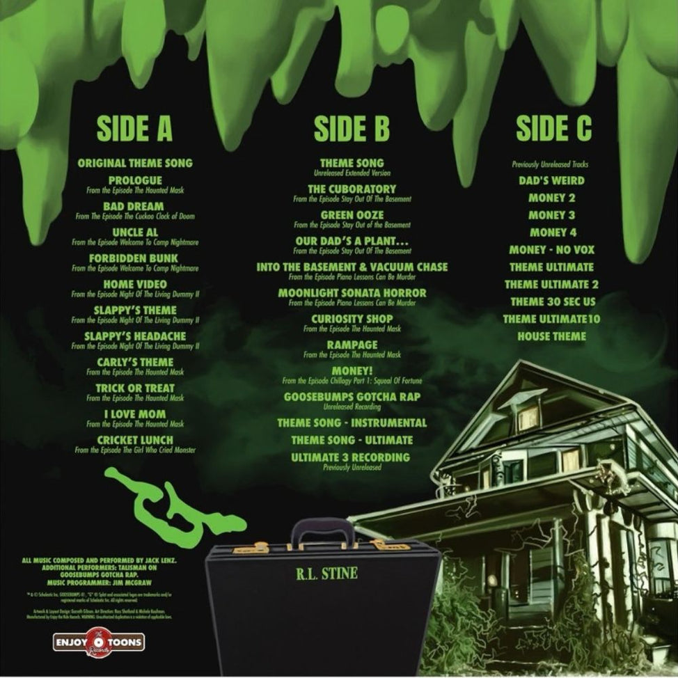 Jack Lenz - Goosebumps™ Original Television Soundtrack - 2LP (LITA Exclusive Variant)