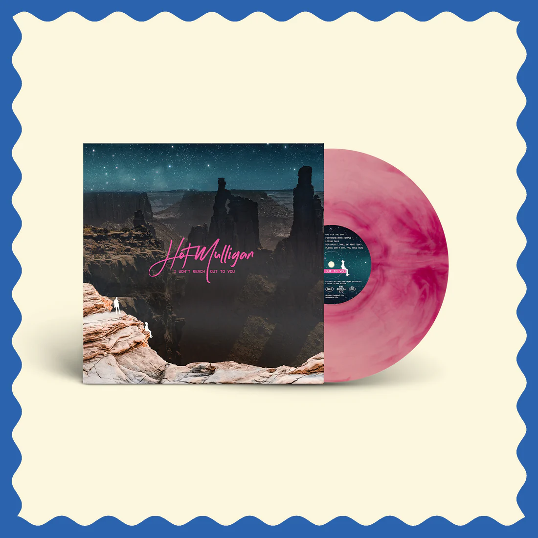 Hot Mulligan - I Won't Reach Out to You - LP (Grape & Bubblegum Galaxy Colored Vinyl)