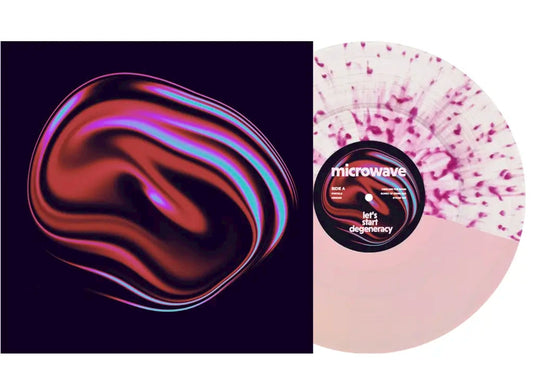 Microwave - Let's Start Degeneracy - LP (Indie Exclusive, Colored Vinyl, Pink, Purple, Splatter)