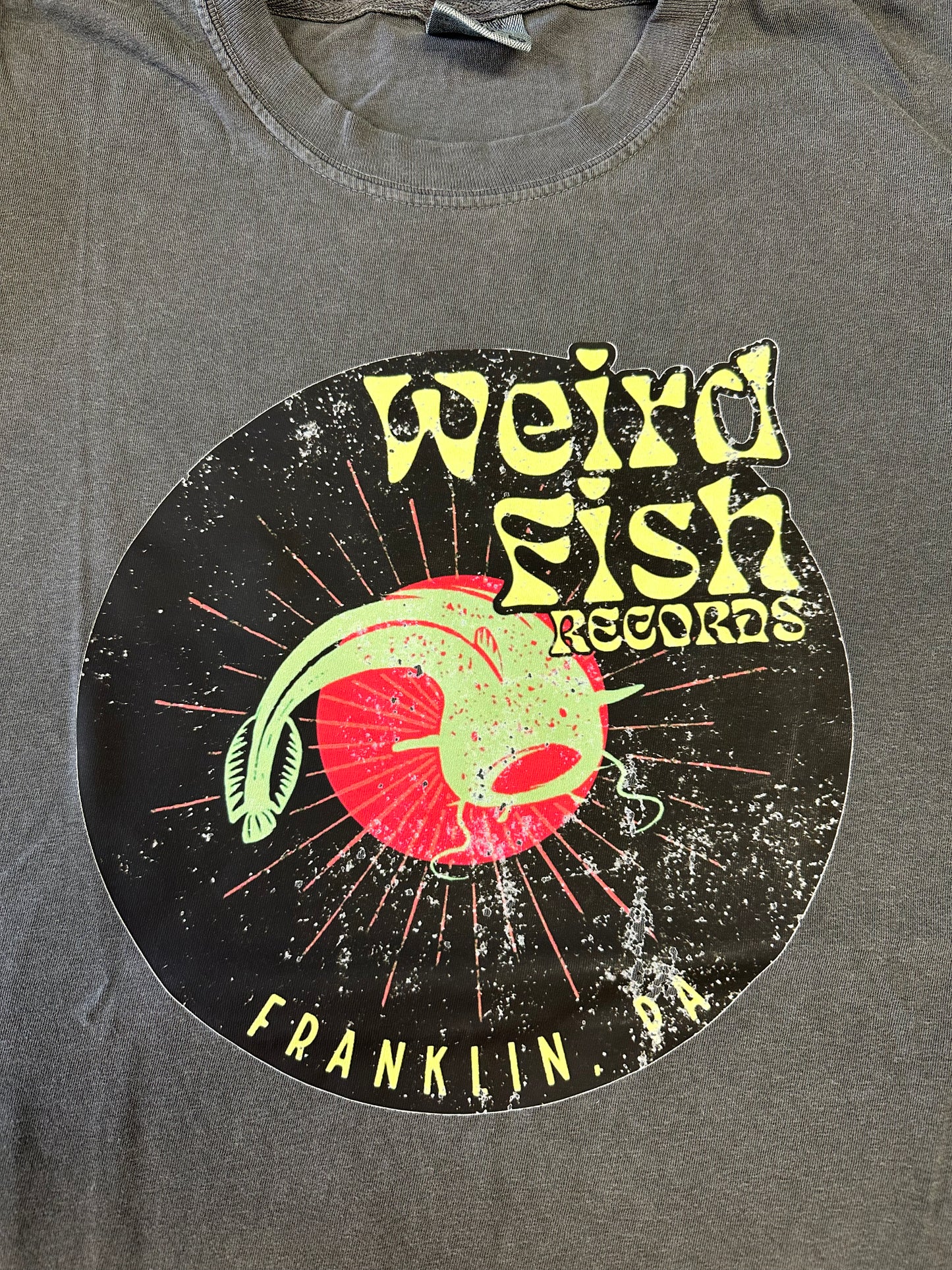 Weird Fish Records T-Shirt (Comfort Colors)