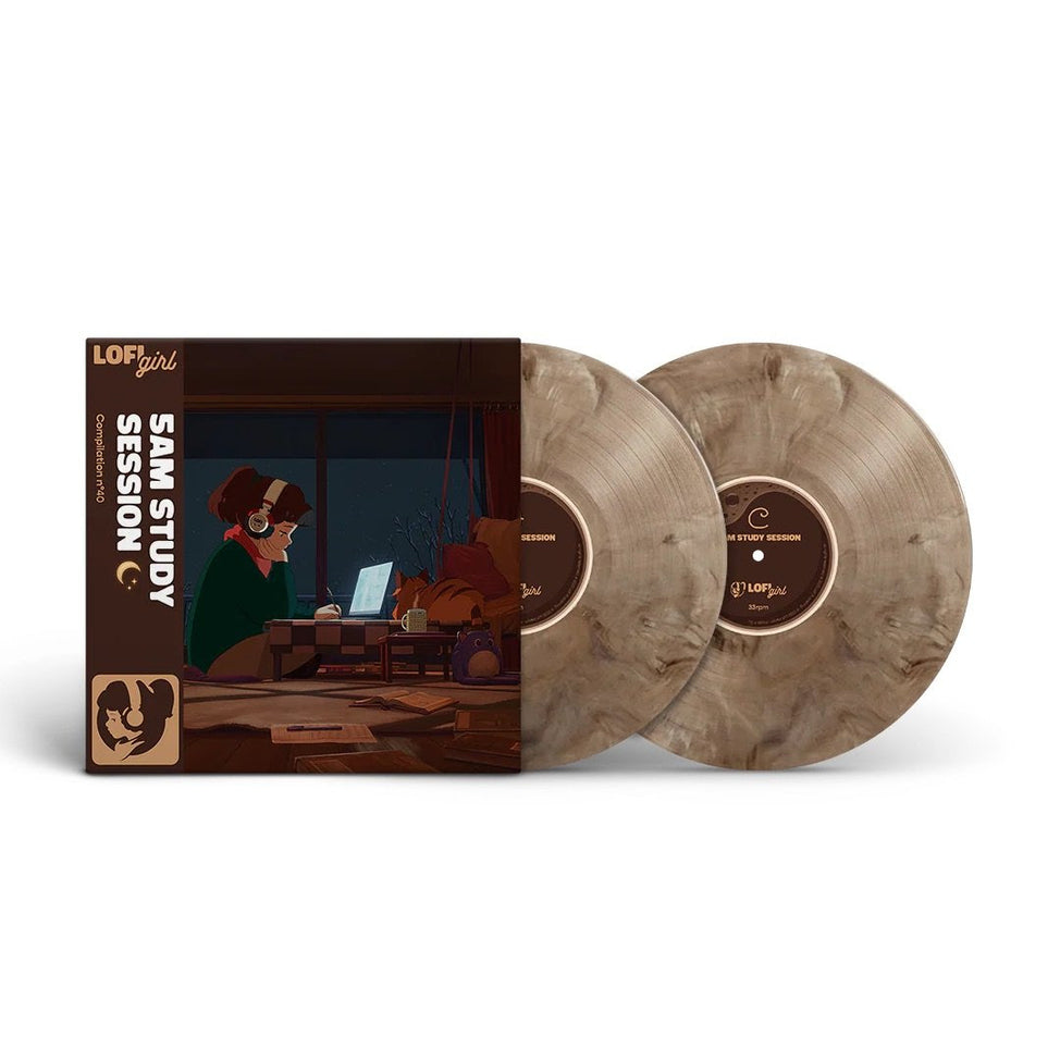 Various Artists - 5 A.M. Study Session - 2LP (Morning Latte MMarble Vinyl)