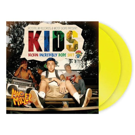 Mac Miller - K.I.D.S. - 2LP (Limited Edition, Translucent Yellow Colored Vinyl)