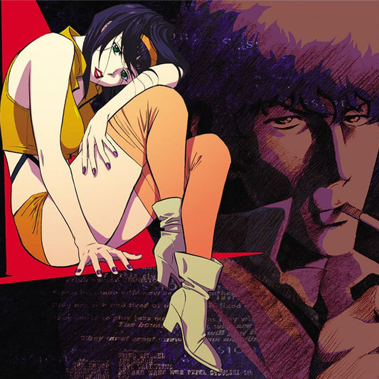 Cowboy Bebop (Original Series Soundtrack) - 2LP - (Music by Seatbelts, Colored Vinyl, White, Brown, Gatefold)