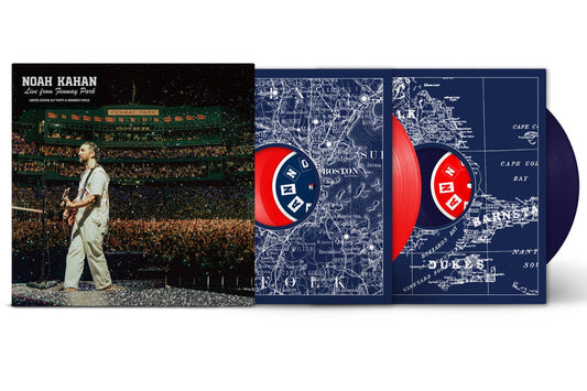Noah Kahan - Live From Fenway Park - 2LP (Indie Exclusive, Poppy & Midnight Colored Vinyl)