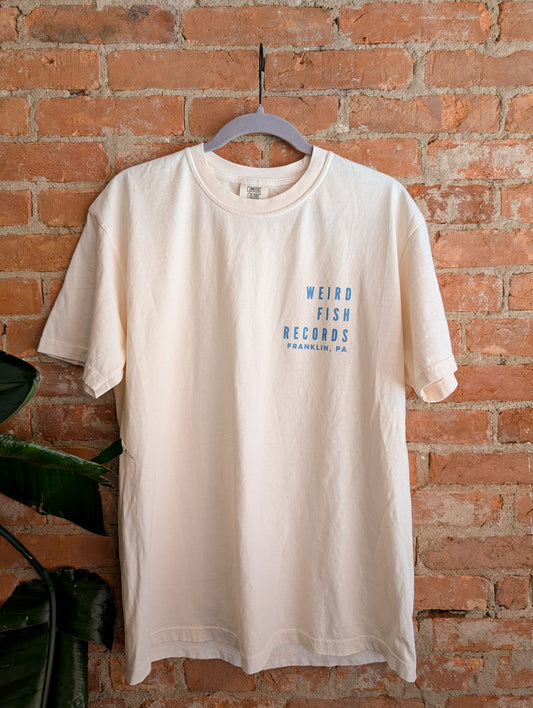 Weird Fish Records Crate T-Shirt (Comfort Colors)