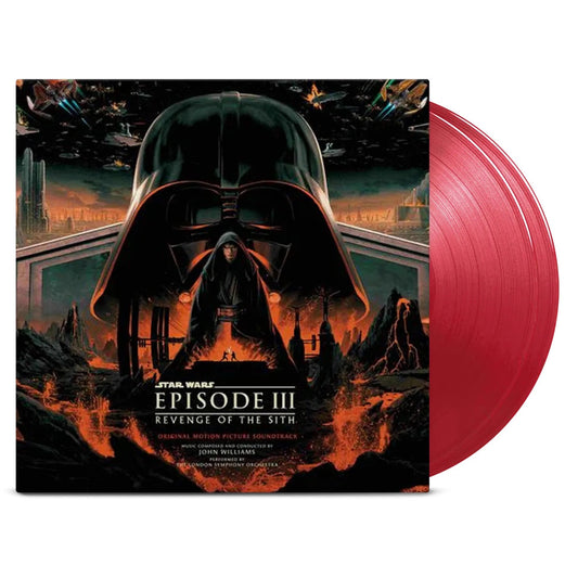 John Williams - Star Wars: Revenge Of The Sith (Original Soundtrack) - 2LP (Red Vinyl, OBI)