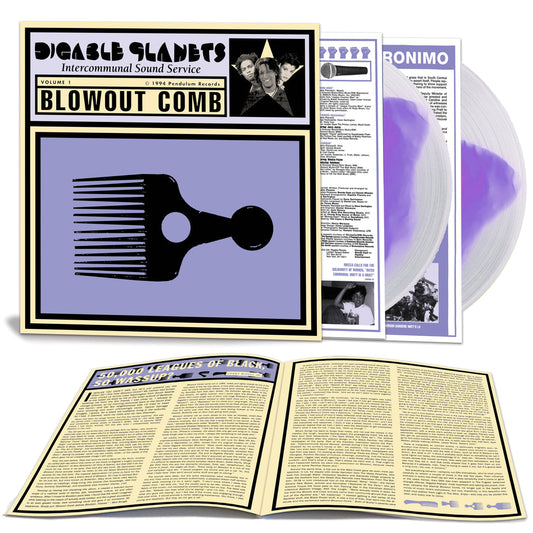 Digable Planets - Blowout Comb - 2LP (Clear with Purple Vinyl)