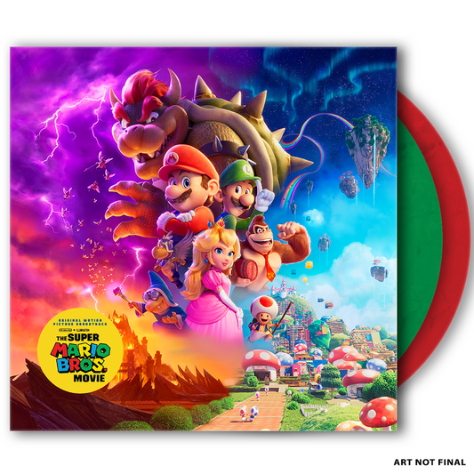 Various Artists - The Super Mario Bros. Movie - 2LP (Red & Green Vinyl)