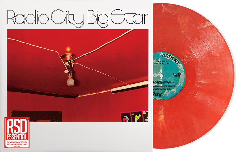 Big Star - Radio City - LP (RSD Essentials, Red & White Colored Vinyl, Anniversary Edition)