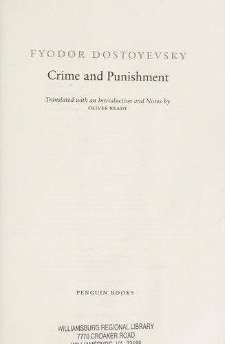 Crime and punishment