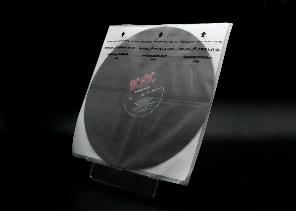 Vinyl Storage Solutions - 12" Inner Sleeves w/ Rice Paper - 2mil (25 pack)