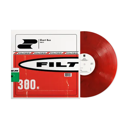 Filter – Short Bus – LP (Indie Exclusive "Crimson Moon" Red Vinyl)