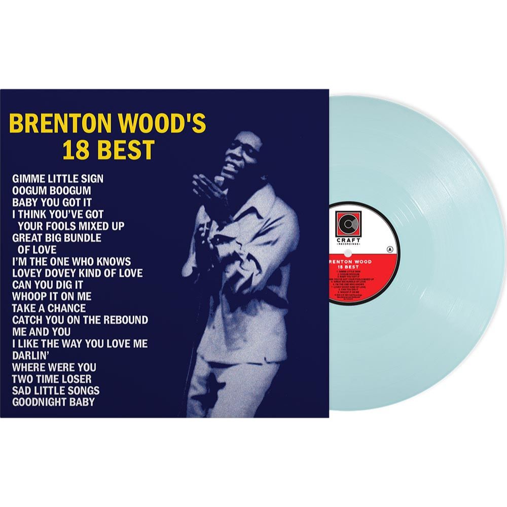 Brenton Wood - 18 Best - LP (Blue Colored Vinyl)