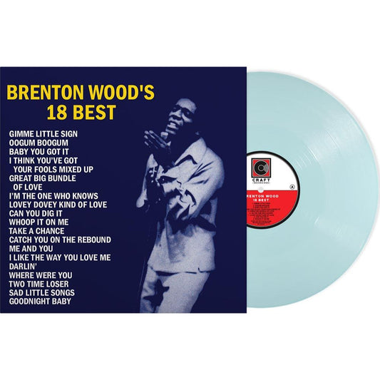 Brenton Wood - 18 Best - LP (Blue Colored Vinyl)