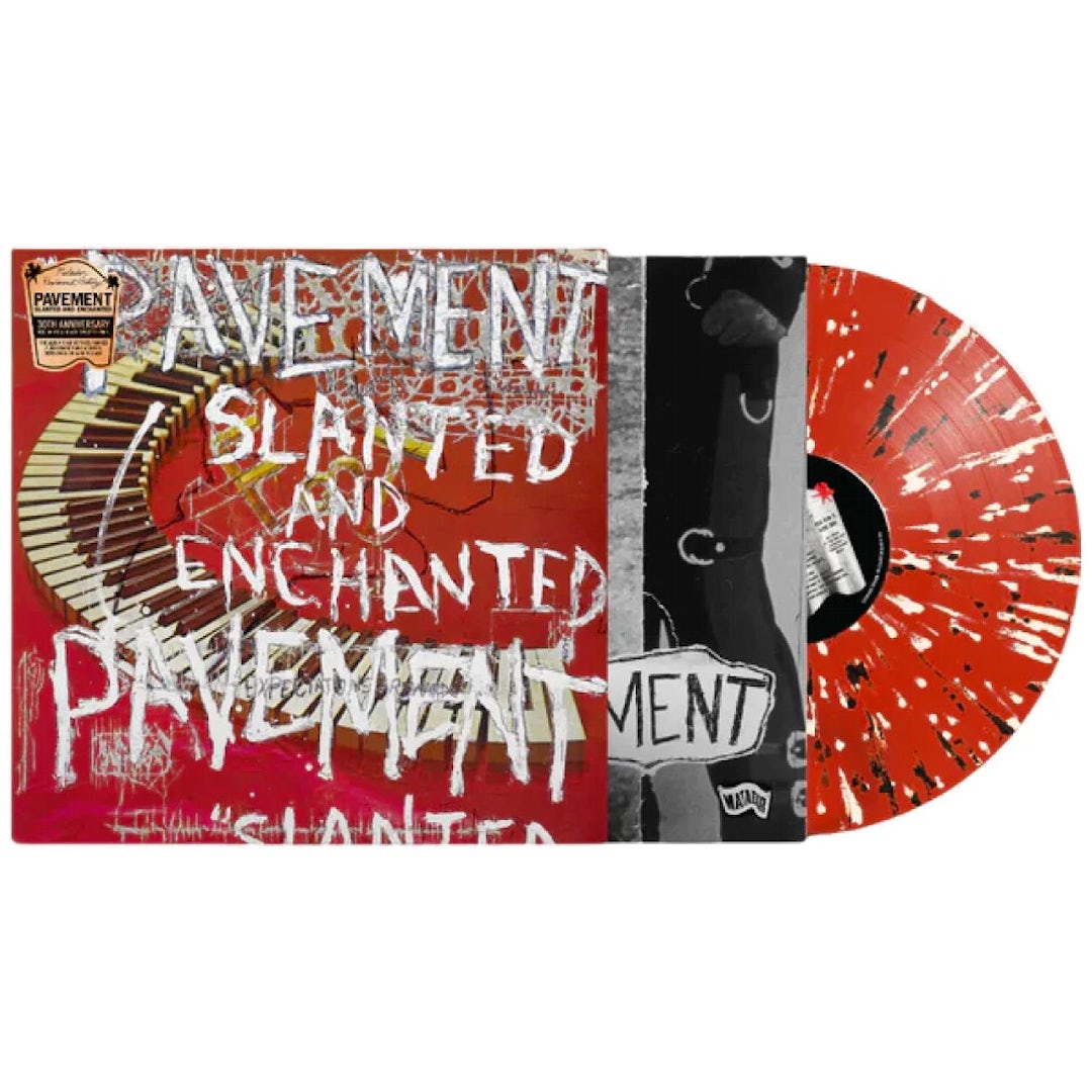 Pavement - Slanted & Enchanted 30th Anniversary (Red, White & Black Splatter Vinyl) - LP
