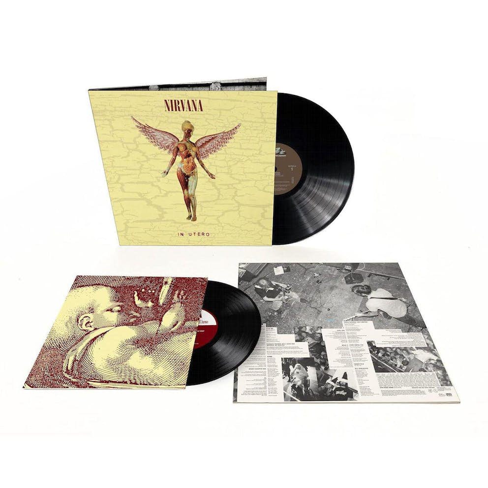 Nirvana - In Utero [LP+10''] (180 Gram, 30th Anniversary, 5 B-Sides & Bonus Tracks, Gatefold)