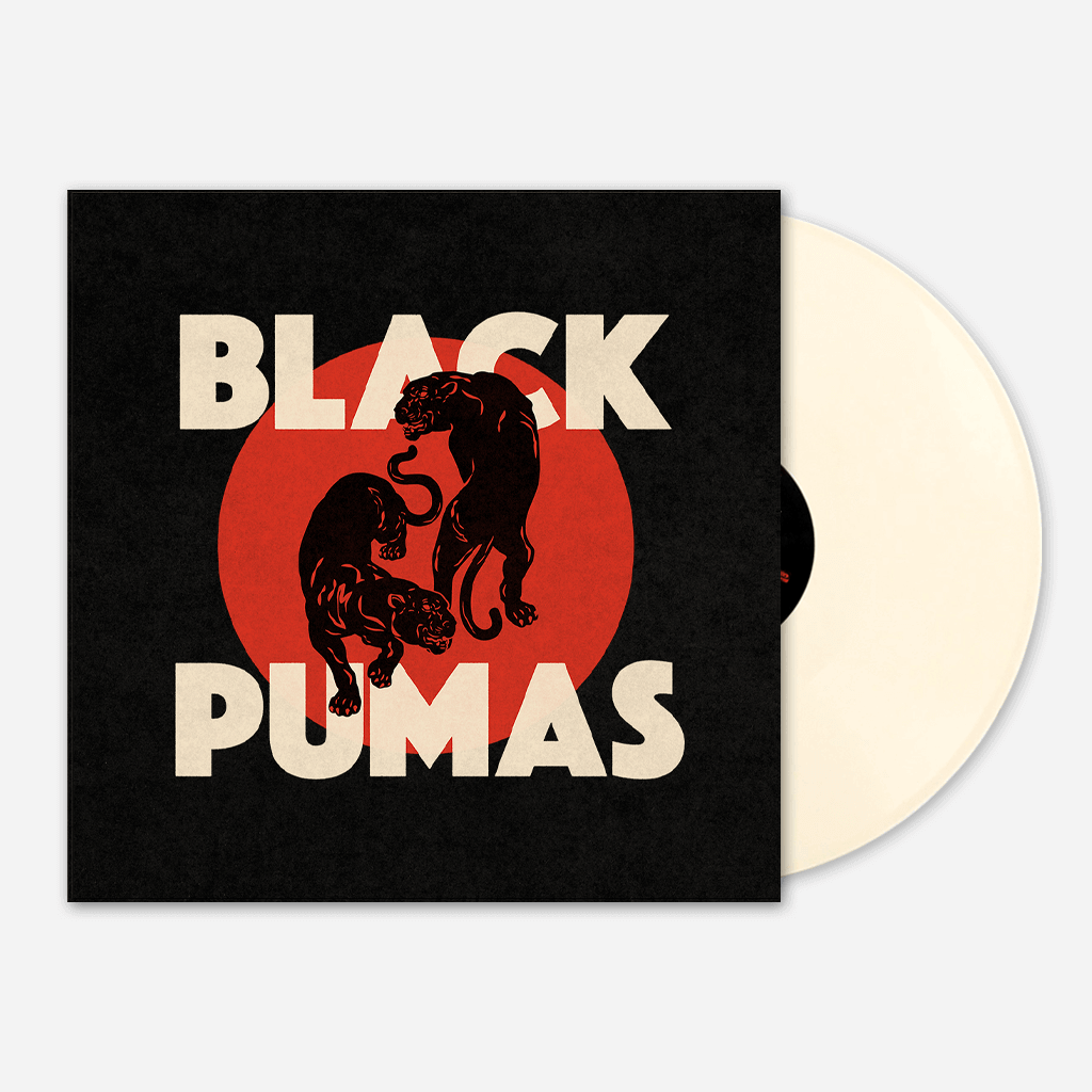 Black Pumas - Black Pumas (White Vinyl) - LP