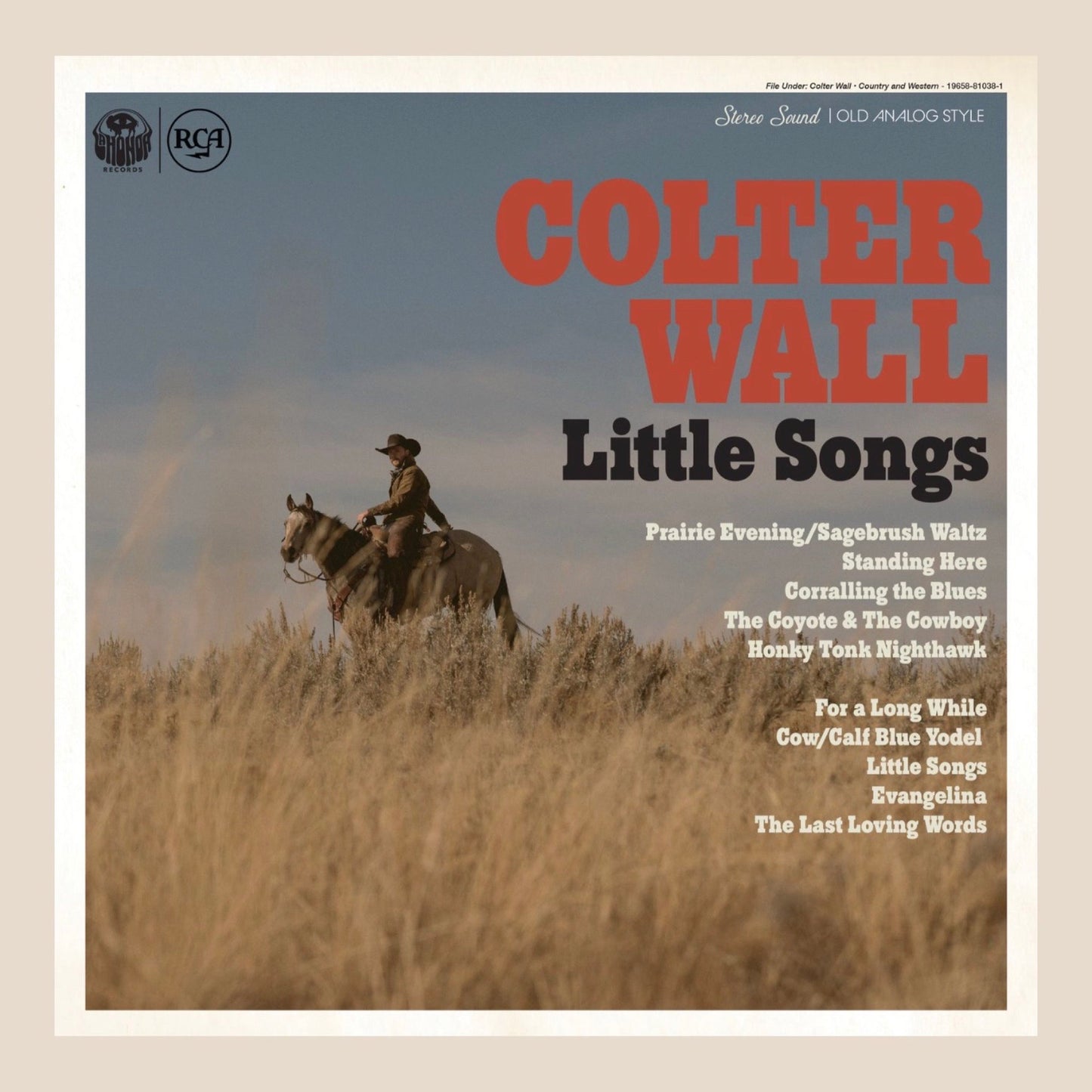 Colter Wall - Little Songs [LP]