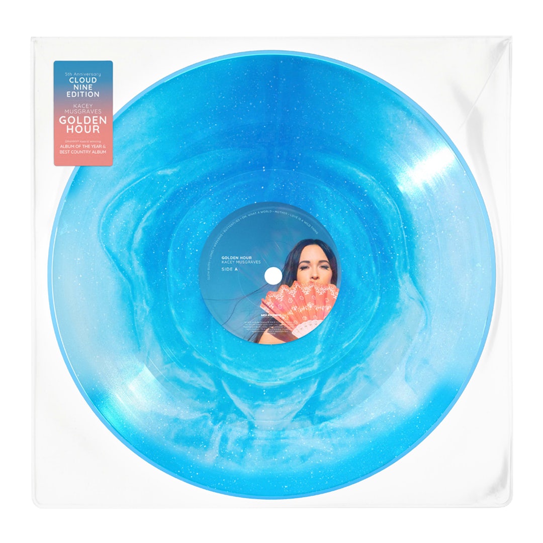 Kacey Musgraves - Golden Hour [LP] (Glittery Sky Blue Colored Vinyl, 5th Anniversary Cloud Nine Edition)